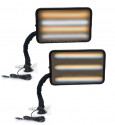 Лампа PDR Led 50custom 300*200 (4 полосы, 6 полос), АКБ или адаптер Makita на Ваш выбор, присоска 75мм